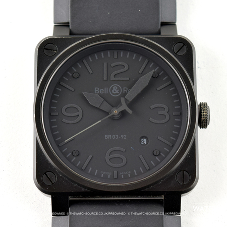 Pre-owned Bell & Ross BR03-92 Automatic 42mm BR03-92 Phantom
