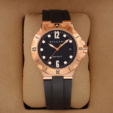 Pre-owned Bulgari Diagono Scuba 41mm 102326 DPP41GSD
