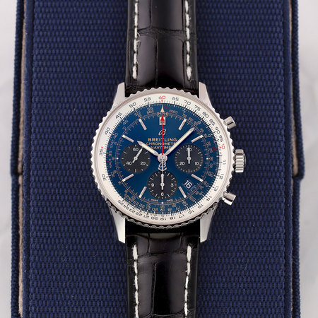 Pre-owned Breitling Navitimer B01 Chronograph 43mm ab0121211c1p3