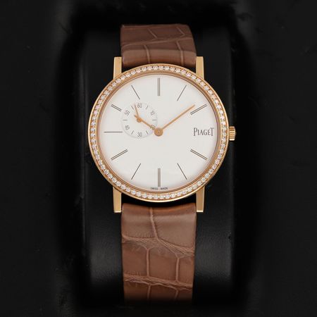Pre-owned Piaget Altiplano Manual Wind Ladies 34mm G0A39107