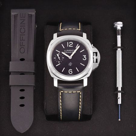 Pre-owned Panerai Luminor Logo 44mm PAM01084