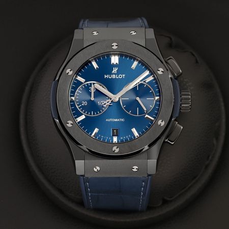 Pre-owned Hublot Classic Fusion Chronograph 45mm 521.cm.7170.lr