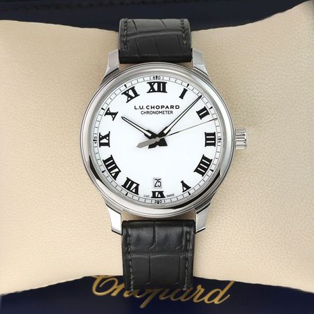 Pre-owned Chopard L.U.C 1937 Automatic 42mm FACTORY SERVICED 168544-3001