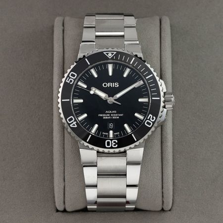 Pre-owned Oris Aquis Date 43.5mm 01 733 7730 4134-07 8 24 05PEB