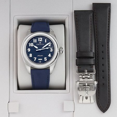 Pre-owned Zenith Pilot Automatic 40mm BOUTIQUE EDITION 03.4000.3620/51.I003