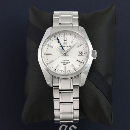 Pre-owned Grand Seiko Heritage Automatic GMT Hi Beat 36000 40mm SBGJ201