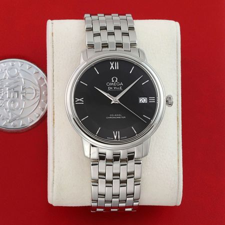 Pre-owned Omega De Ville Prestige Co-Axial 36.8mm 424.10.37.20.01.001