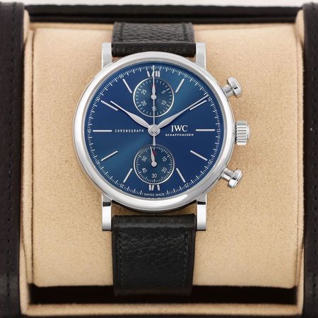 Pre-owned IWC LIMITED Laureus Portofino Chronograph 39mm IW391408