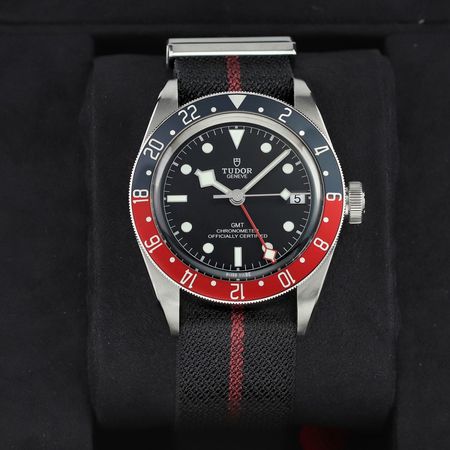 Pre-owned Tudor Black Bay GMT 41mm m79830rb-0003