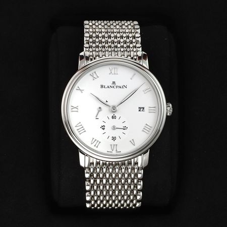 Pre-owned Blancpain Villeret Small Seconds Date & Power Reserve 40mm 6606-1127-mmb