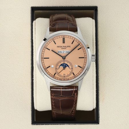 Pre-owned Patek Philippe Grand Complications In-Line Perpetual Calendar 41.3mm 5236P-010