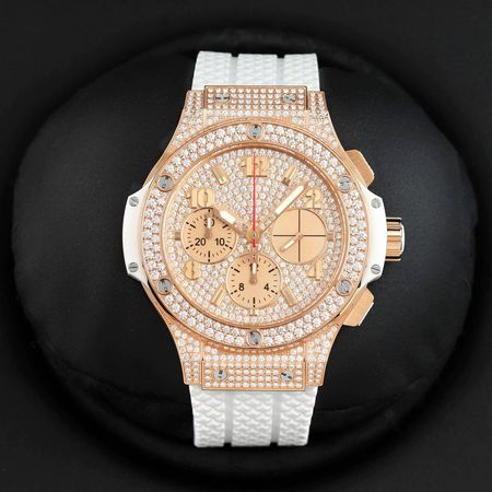 Pre-owned Hublot Big Bang Chronograph 41mm 341.PE.9010.RW.1704