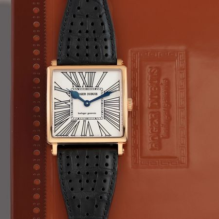 Pre-owned Roger Dubuis Golden Square Automatic 43mm G43 14 5 G55.7A