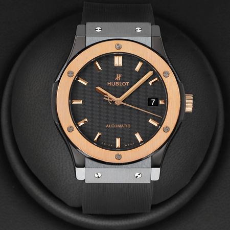 Pre-owned Hublot Classic Fusion Automatic 45mm Black Magic 511.CO.1781.RX
