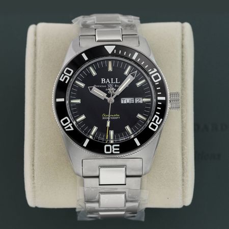 Pre-owned Ball Watch Engineer Master II Skindiver Heritage 42mm DM3308A-SCJ-BK