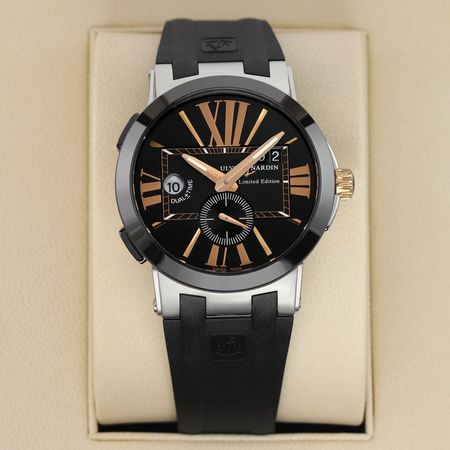 Pre-owned Ulysse Nardin LIMITED Executive Dual Time 43mm 243-00-3/42-PCA
