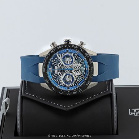 Pre-owned Tag Heuer Carrera Chronograph Extreme Sport 44mm CBU2081.FT6274