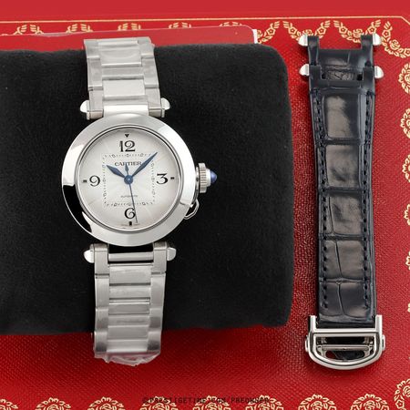 Pre-owned Cartier Pasha Automatic 35mm WSPA0013