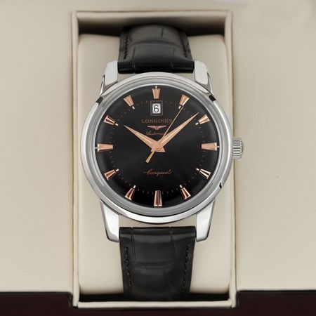 Pre-owned Longines Conquest Heritage 40mm L1.645.4.52.4
