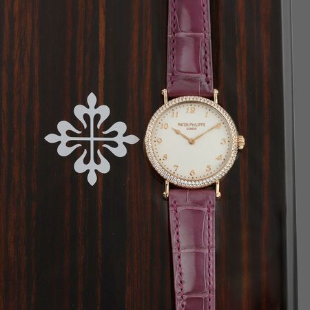 Pre-owned Patek Philippe Calatrava Ladies Automatic 35mm 7200/200r-001