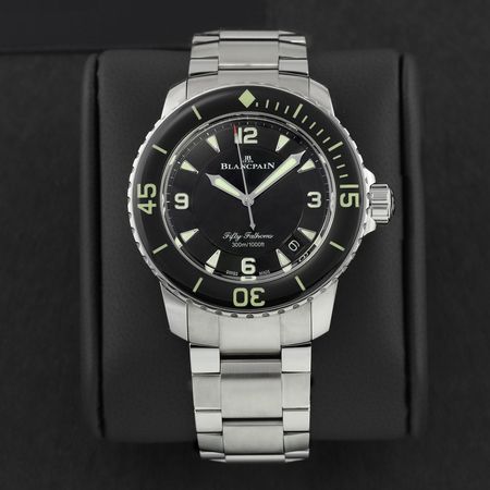 Pre-owned Blancpain Fifty Fathoms Automatic 45mm 5015-1130-71S