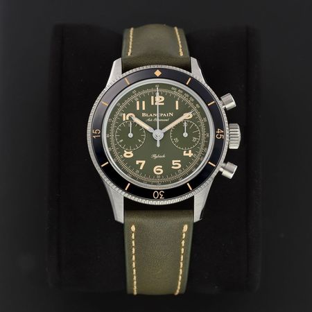 Pre-owned Blancpain LIMITED Air Command Flyback Chronograph 36.2mm AC03-12B53-63B
