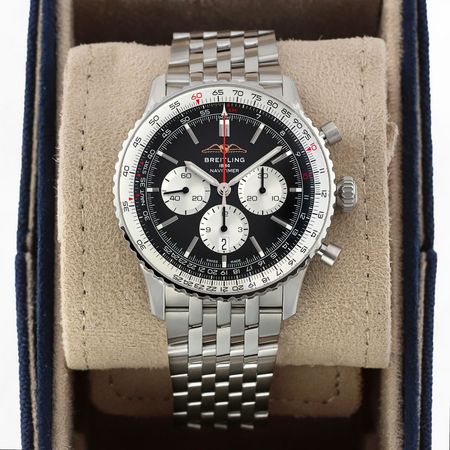 Pre-owned Breitling Navitimer B01 Chronograph 46mm AB0137211B1A1