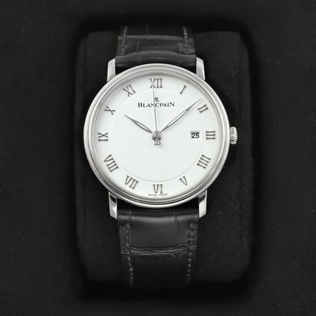 Pre-owned Blancpain Villeret Ultra Slim Automatic 40mm 6651-1127-55B