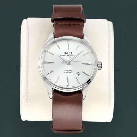 Pre-owned Ball Watch Trainmaster Legend 40mm NM9080D-L1J-SL