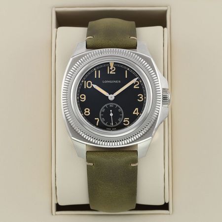 Pre-owned Longines Pilot Majetek 43mm L2.838.4.53.2