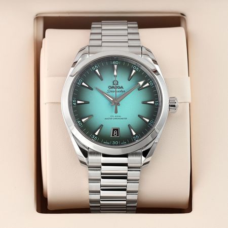 Pre-owned Omega Aqua Terra 150M Co-Axial Master Chronometer 41mm 220.10.41.21.03.006